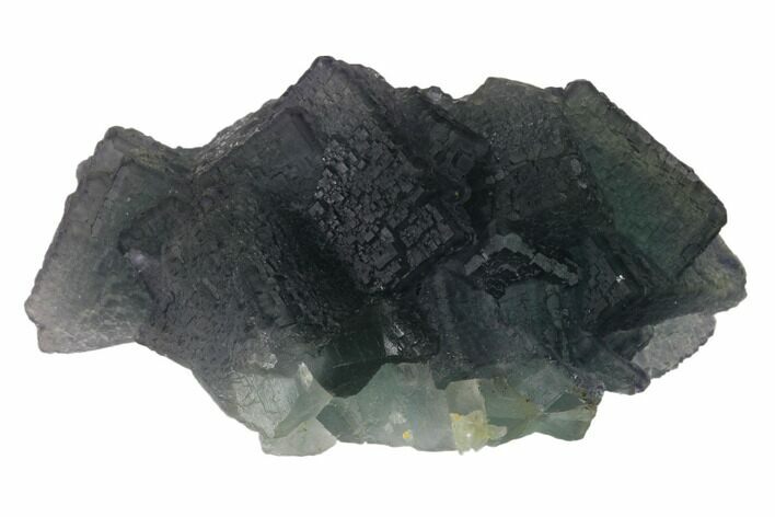 Unique, Teal Fluorite Crystal Cluster - Fluorescent! #139168